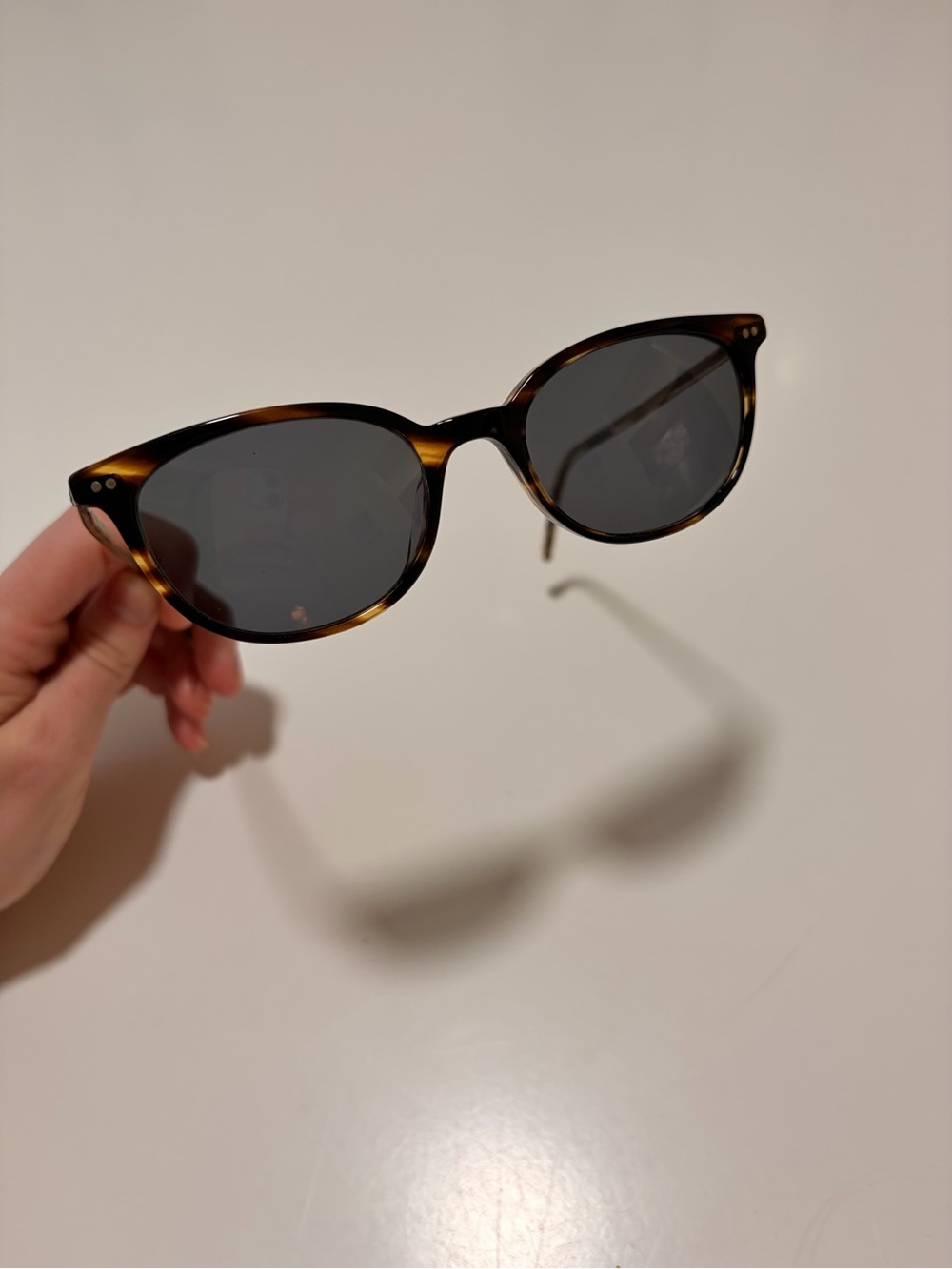 Oliver Peoples Tortoiseshell Frame Sunglasses (Gracette 1003 Cocoboloh